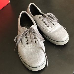 Vans Unisex Atwood Low Top Sneakers (Grey/Grey)